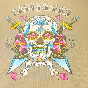 Cavenders Texas Long Sleeve Top Size Large